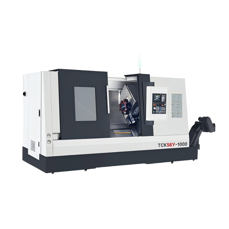 TCK56Y Turning Center Metal Slant Bed CNC Lathe High Precision