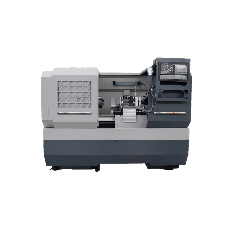 CK6136Q Flat Bed CNC Lathe Low Noise High Rigidity Independent Spindle
